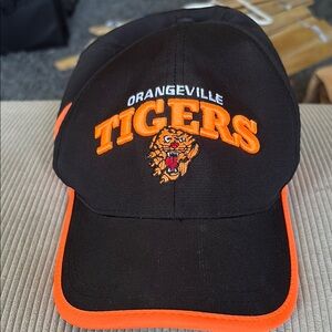 Orangeville Tigers Kids Cap - Black and Orange